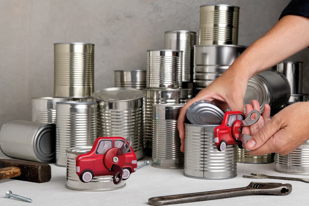 Can-Do dåseåbner - Rød